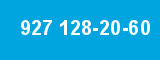 927 128-20-60 927 128-20-60